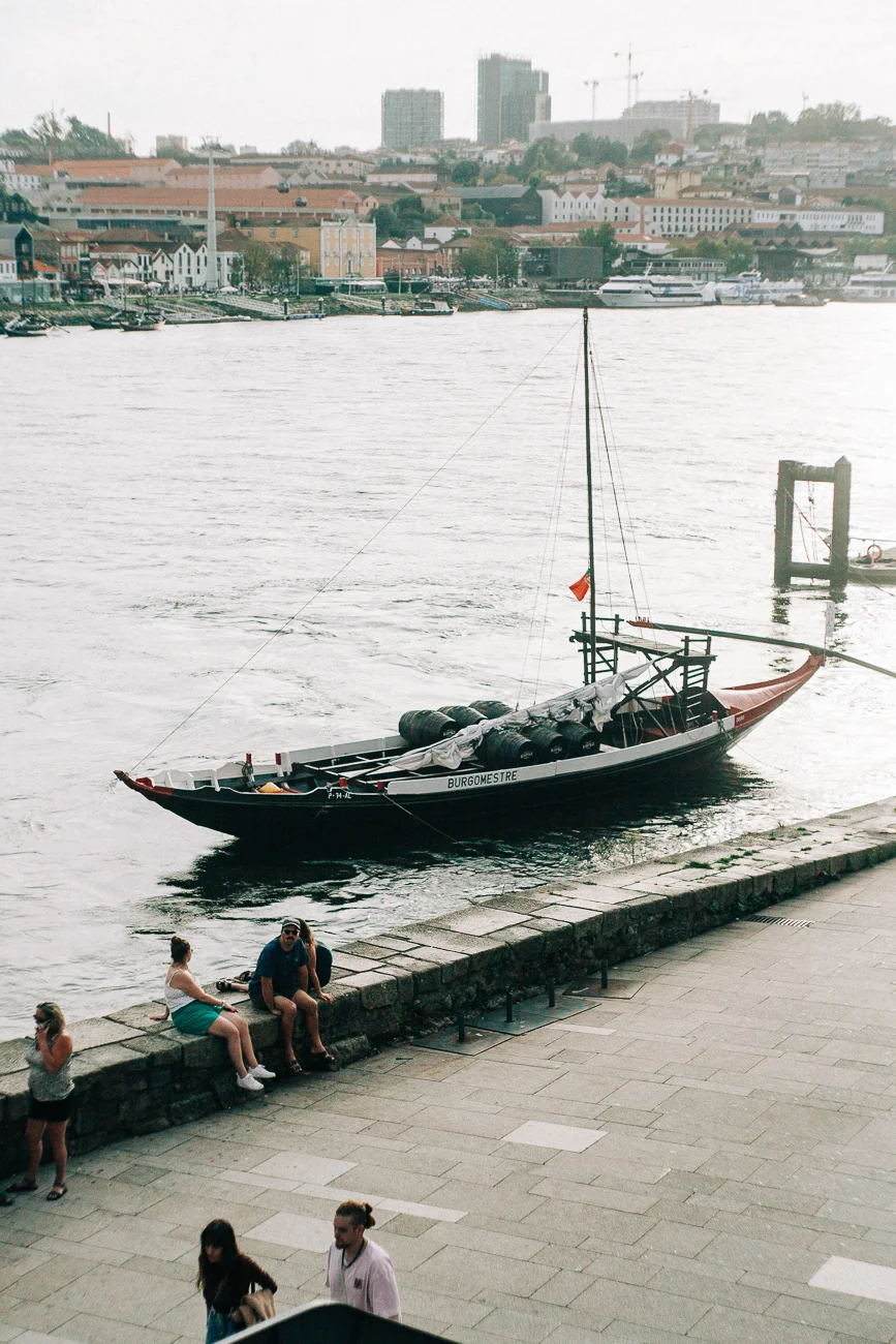 a boat in porto