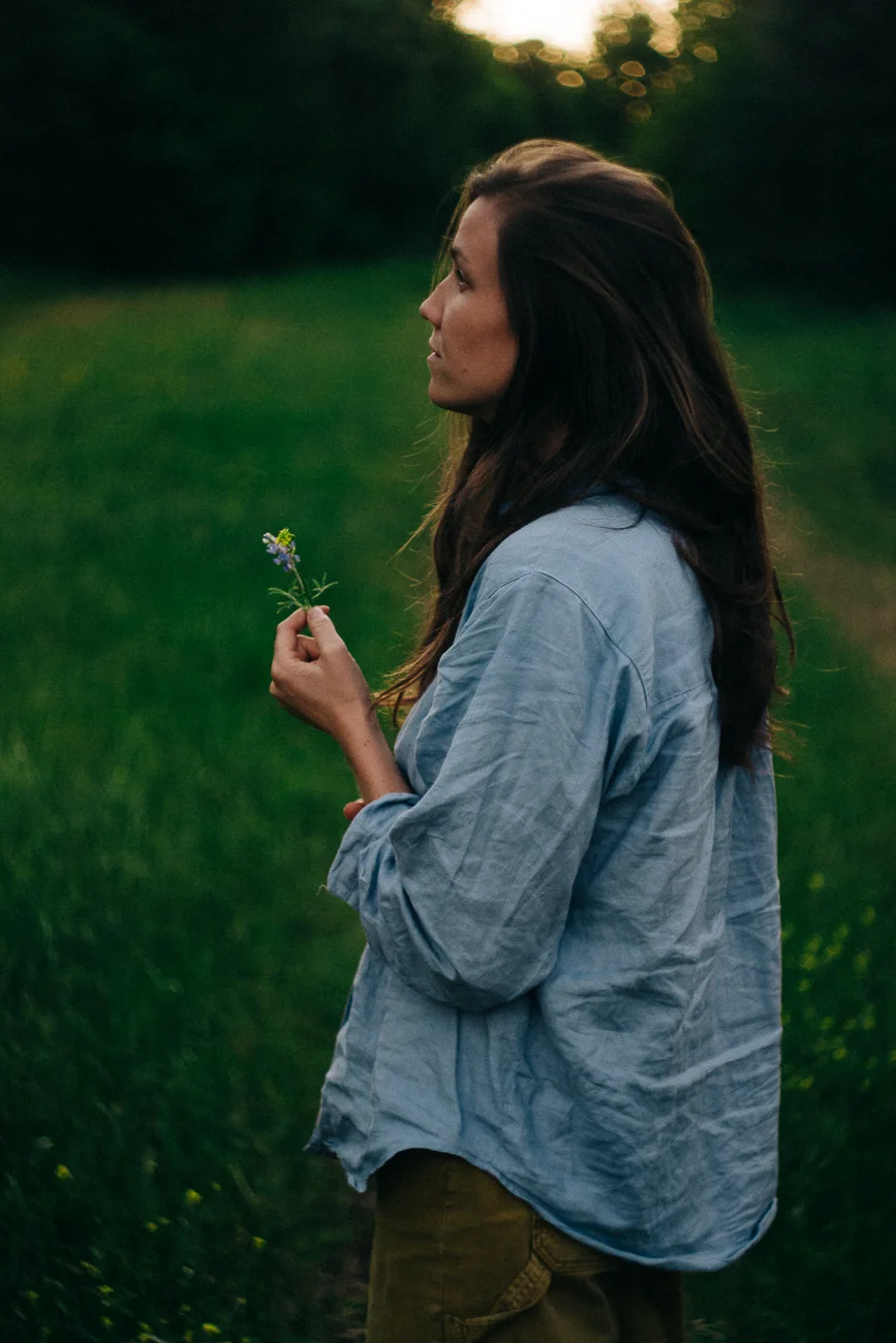 woman in thought