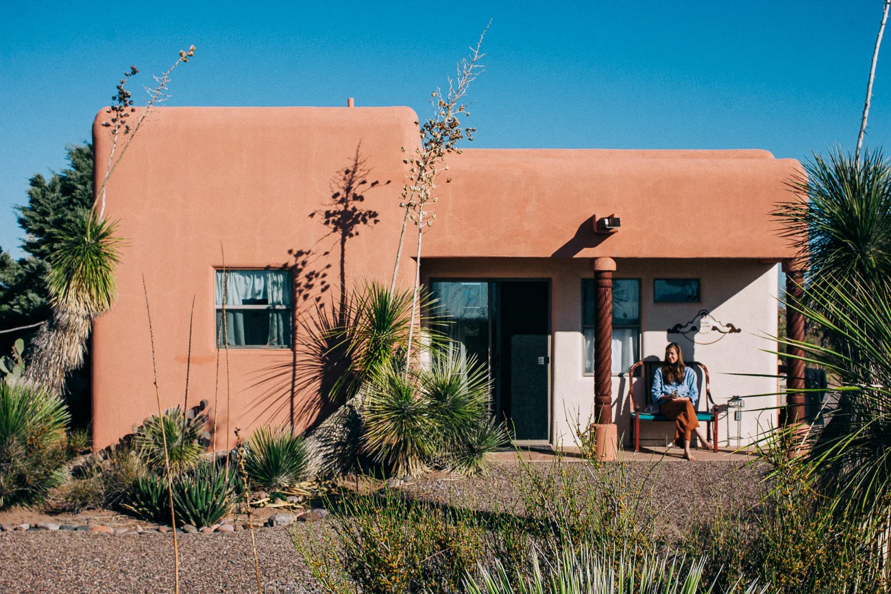 southwest style ranch house