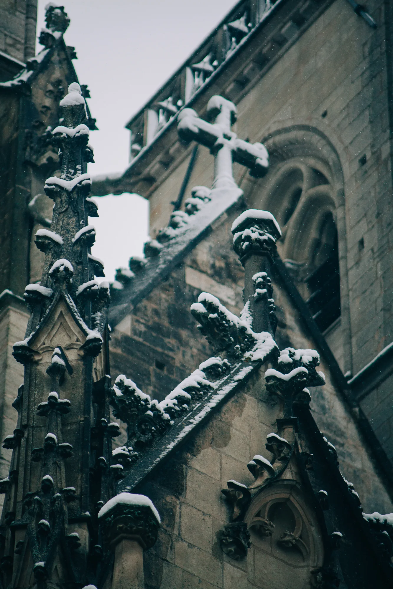 snow day covering the tours