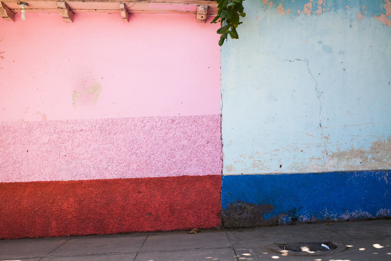 Colorful buildings in El Salvador